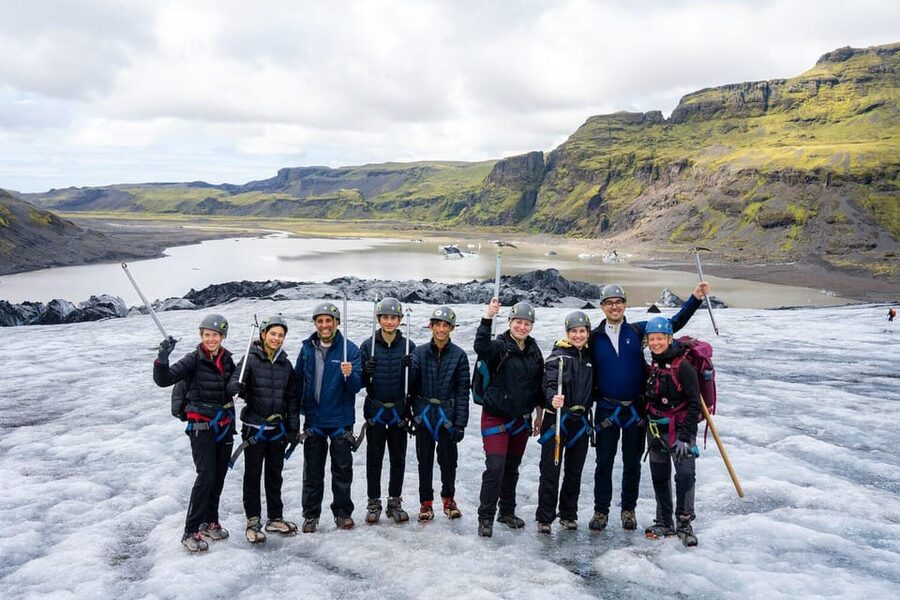 Reykjavik: Glacier Hike & South Coast Day Tour - What the full 12-hour schedule feels like