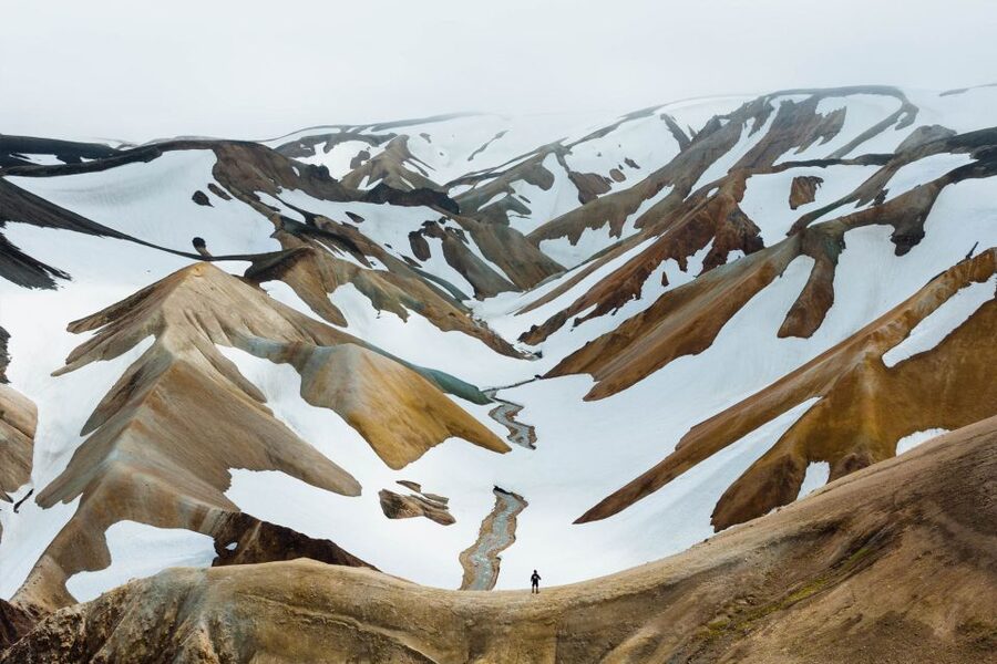 Reykjavík: Landmannalaugar Hike and the Valley of Tears - Hjálparfoss gives the day a gentle opening