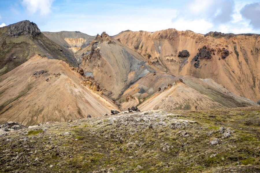 Reykjavík: Landmannalaugar Hike and the Valley of Tears - Two hours across obsidian toward Brennisteinsalda