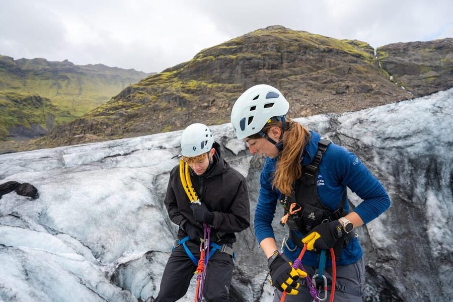 Reykjavík: Sólheimajökull Glacier Hike & Ice Climbing Intro - Seljalandsfoss and Skógafoss add real value