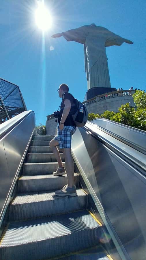 Rio de Janeiro: Christ the Redeemer Guided Hike - The descent and the final route through the park