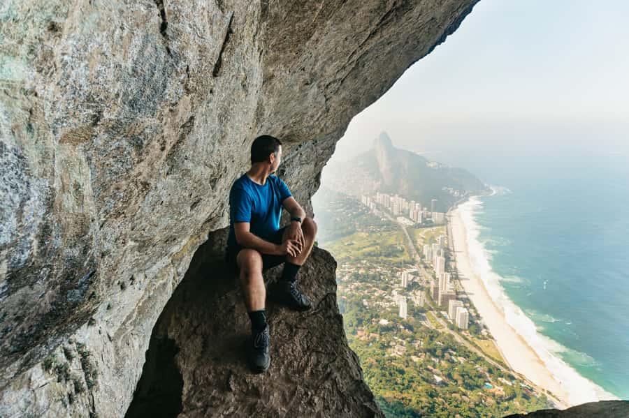 Rio de Janeiro: Pedra da Gávea Guided Hike Tour - The summit view, when the clouds cooperate