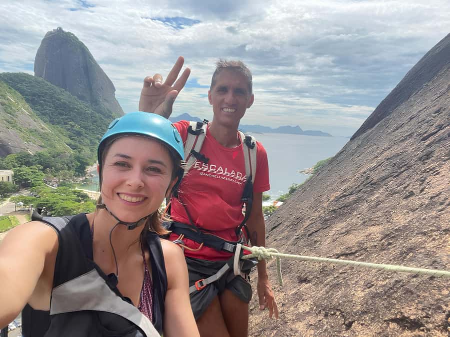 Rio De Janeiro: SUGARLOAF MOUNTAIN HIKE & CLIMB - The steep sections require more than enthusiasm