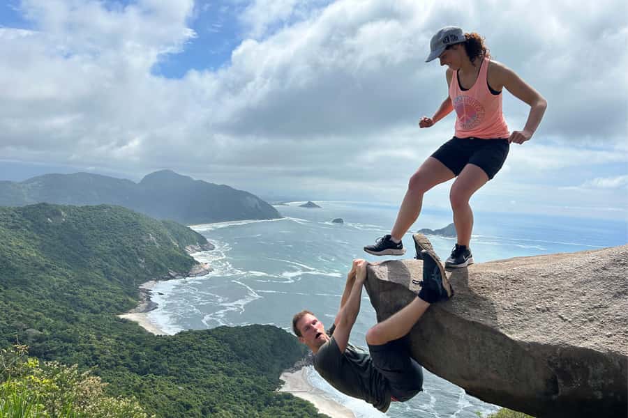 Rio de Janeiro: Telegrafo Rock Hike with Optional Beach Stop - Leaving the city for Guaratiba