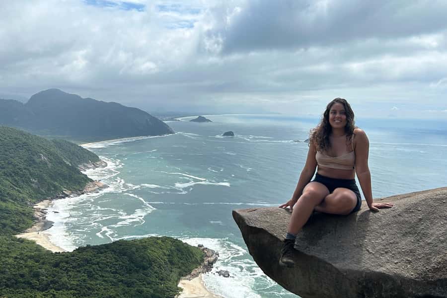 Rio de Janeiro: Telegrafo Rock Hike with Optional Beach Stop - Walking under the White Stone Park canopy