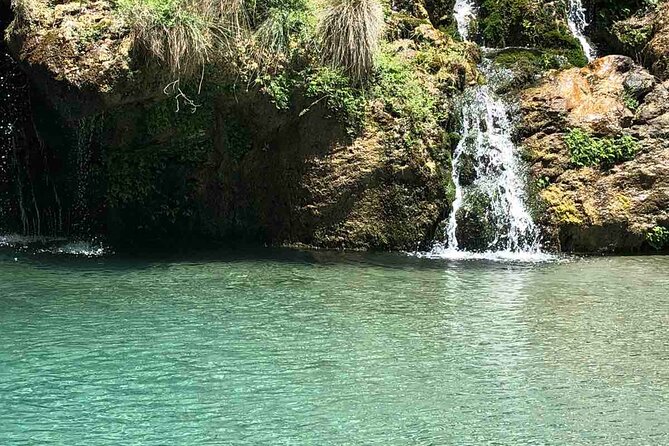 River Trekking at Kourtaliotiko Gorge Waterfalls to Preveli Beach - From river rocks to Preveli’s palm forest
