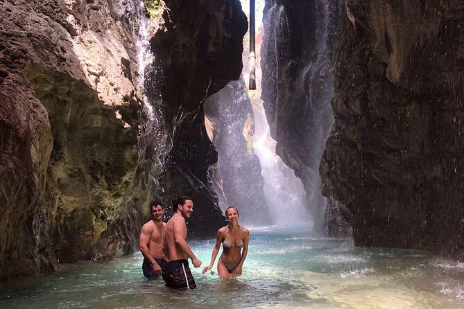 River Trekking at Kourtaliotiko Gorge Waterfalls to Preveli Beach - The river section rewards a slow pace