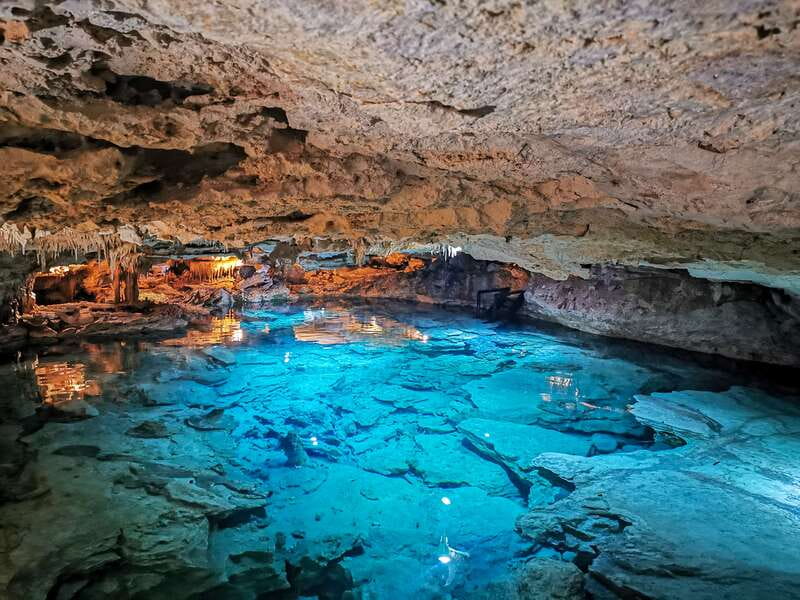 Riviera Maya: Kantun Chi Cenotes, Snorkel & Jungle Hiking - Walking through the Mayan jungle