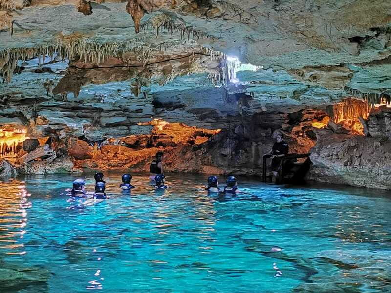 Riviera Maya: Kantun Chi Cenotes, Snorkel & Jungle Hiking - Swimming, snorkeling, and kayaking at the final cenote