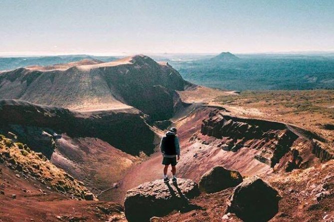 Rotorua Hiking: Mt Tarawera Guided Volcanic Crater Experience - The crater, scoria, and optional scree run