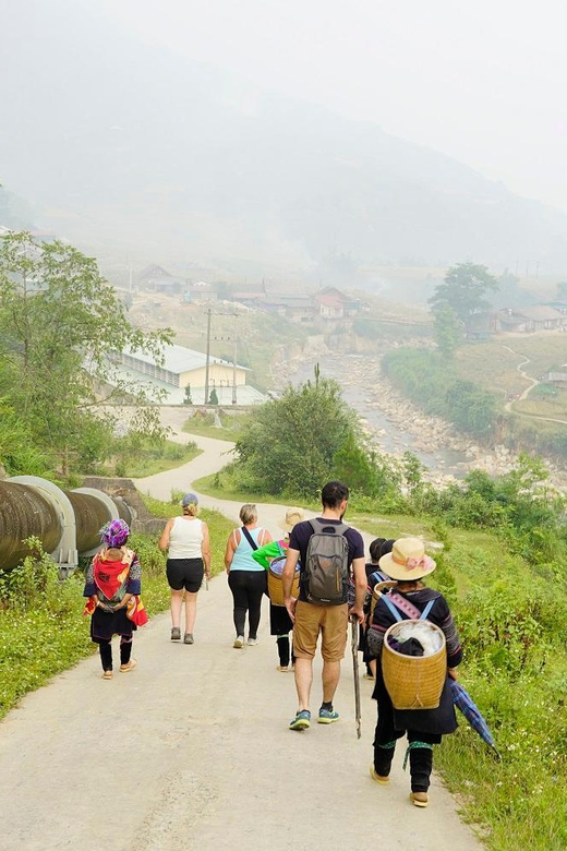 Sa Pa: Half-Day Cat Cat Village Hike to Meet H'mong People - The waterfall and French-built hydraulic power station