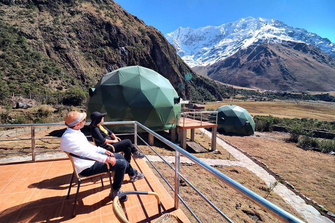 Salkantay Trek 4 Days to Machu Picchu by Glamping Sky Lodge Dome - Day two: the 4,650-meter Salkantay Pass