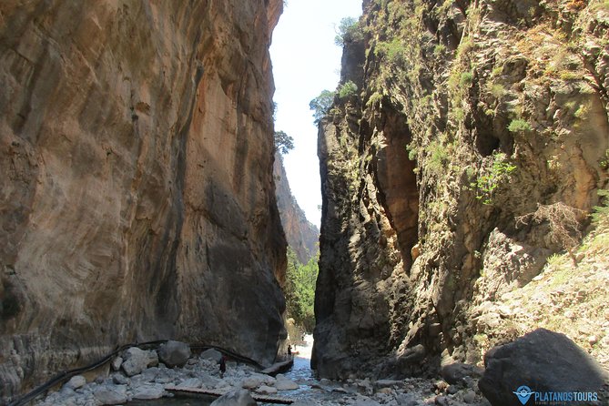 Samaria Gorge Trek: Full-Day Excursion from Chania with Guide - Forest, springs, and the rough middle section