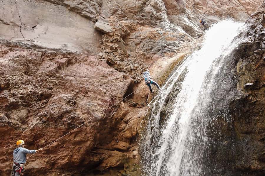 San Pedro de Atacama: Desert Tour with Canyoning & Trekking - Walking an archaeological trail before the ropes