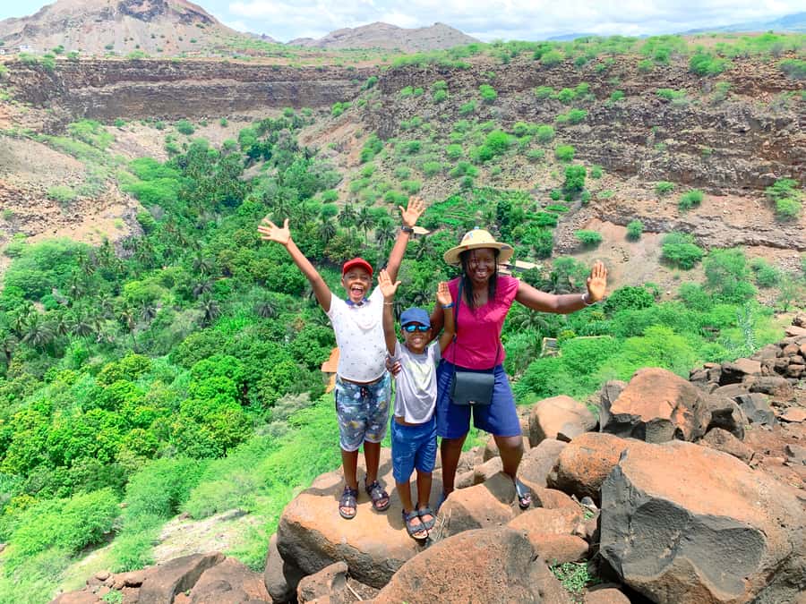 Santiago: Calabaceira Valley Trek & Visit to Cidade Velha - Baobabs, birds, monkeys, and working farms