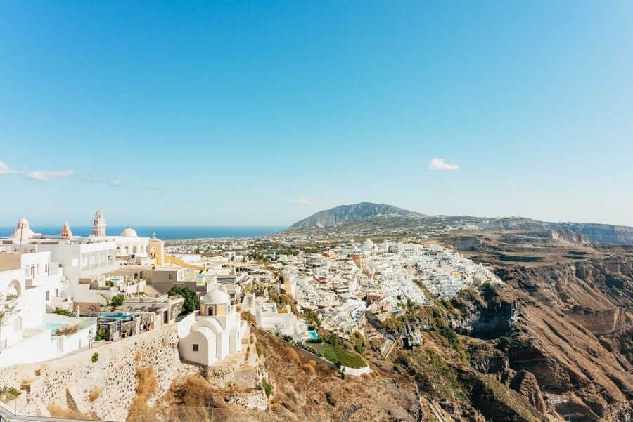 Santorini: Caldera Trail Guided Hike and Sunset Viewing - How difficult is the route?