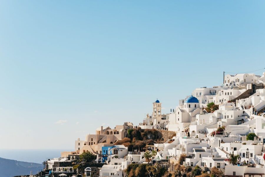 Santorini: Caldera Trail Guided Hike and Sunset Viewing - Guide quality and group atmosphere