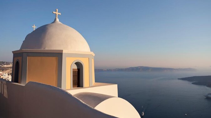 Santorini Caldera Walk Hiking Experience Fira-Oia - Firostefani brings the first big views
