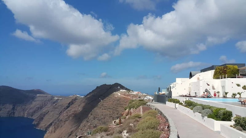 Santorini: Fira to Oia Caldera Hike with Guide - Imerovigli: the high point of the village section