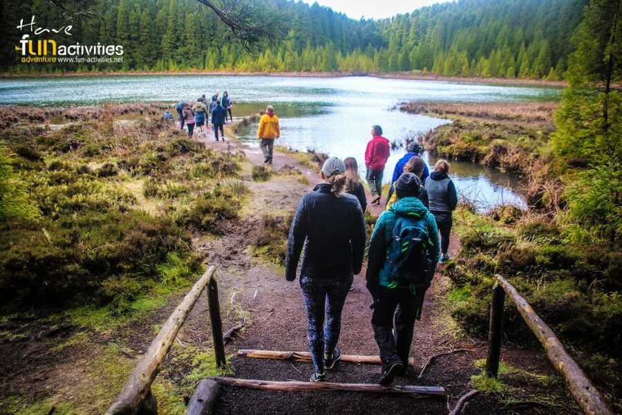 São Miguel: Sete Cidades and Crater Lakes Hike - Vista do Rei and the famous twin lakes