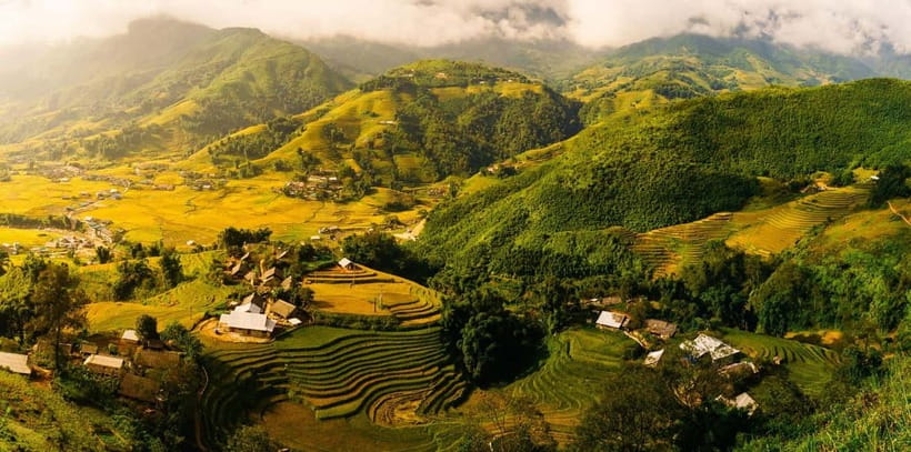 Sapa: Muong Hoa Mountain Views and Villages Trek with Lunch - Downhill to Hang Da and its working countryside