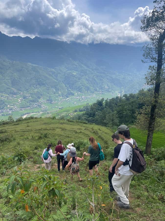 Sapa: Muong Hoa Valley View & Villages Trek with Local Guide - Seeing Muong Hoa Valley from Above