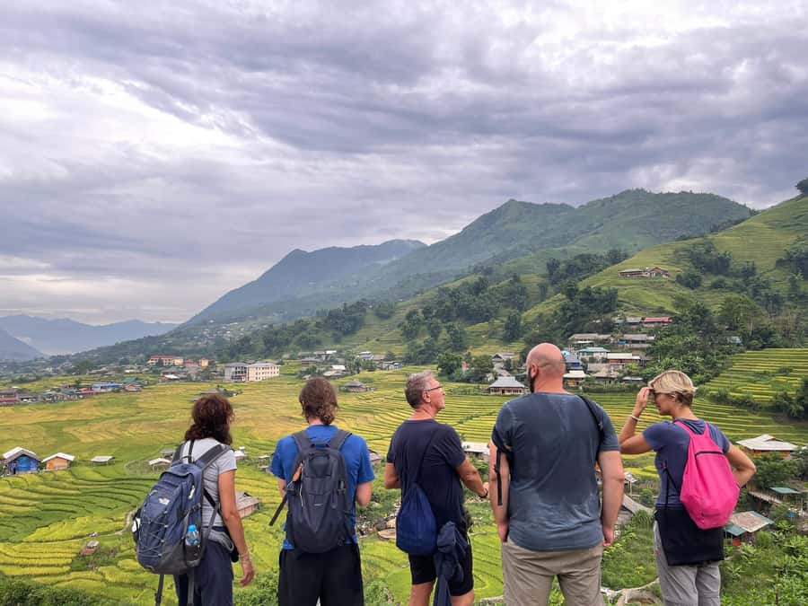 Sapa: Trekking Sapa One Day With Group Tour - Bamboo forest and the first hard section