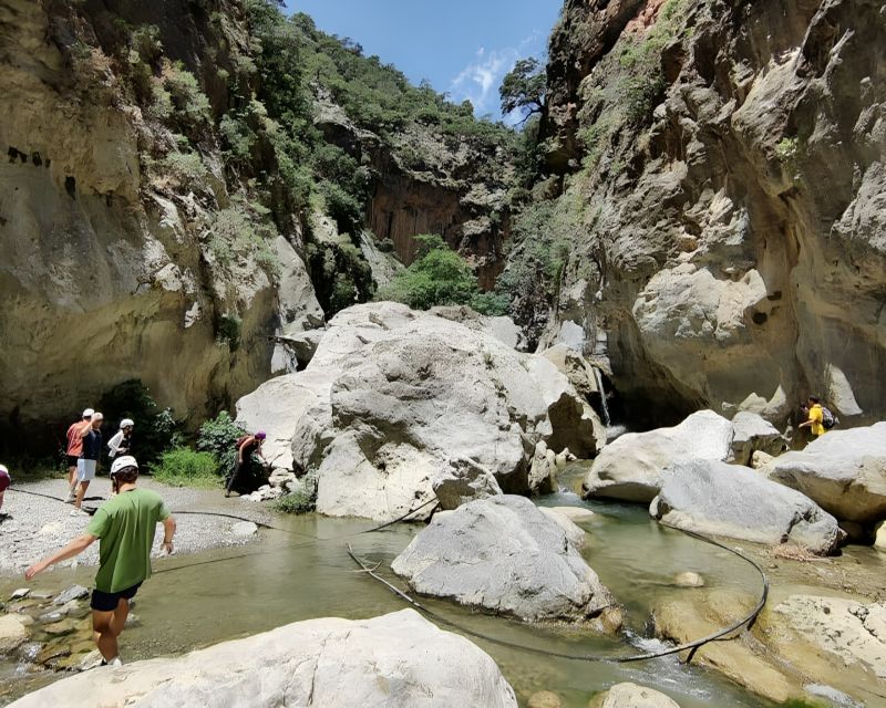Sarakina Gorge - Southern Crete hiking & swim Adventure - Guides and group size affect the experience