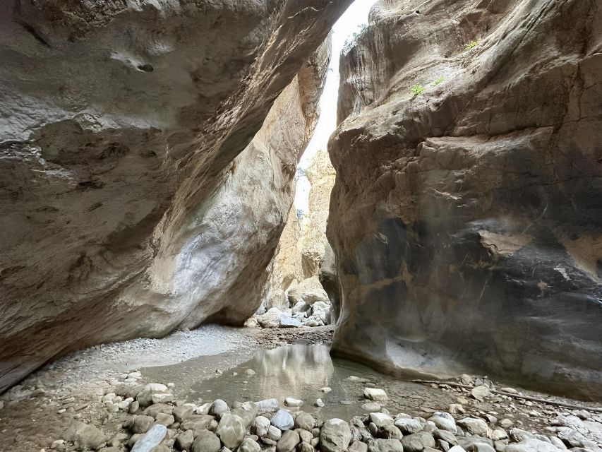 Sarakina Gorge - Southern Crete hiking & swim Adventure - Males provides a useful coffee break
