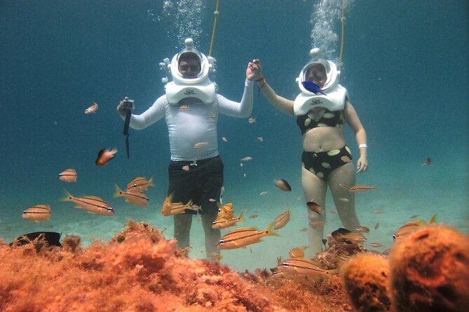 Sea Trek Adventure at Chankanaab National Park - What walking underwater at Chankanaab feels like