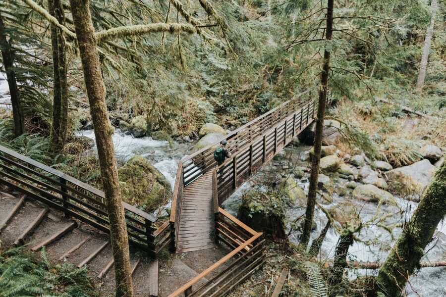 Seattle: Waterfall Wonderland Hike in Wallace Falls Park - Lower, middle, and upper Wallace Falls