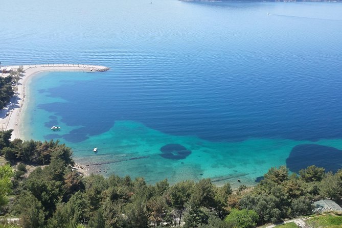 Secret Marjan Park Hiking Tour in Split - The beaches below and the islands beyond