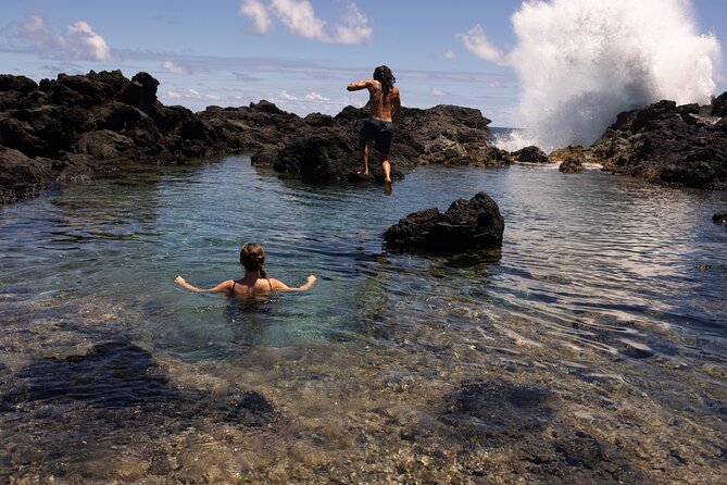 Secret Tide Pool Hike - Jungle & Coast - Private - Tide, wind, and the limits of nature
