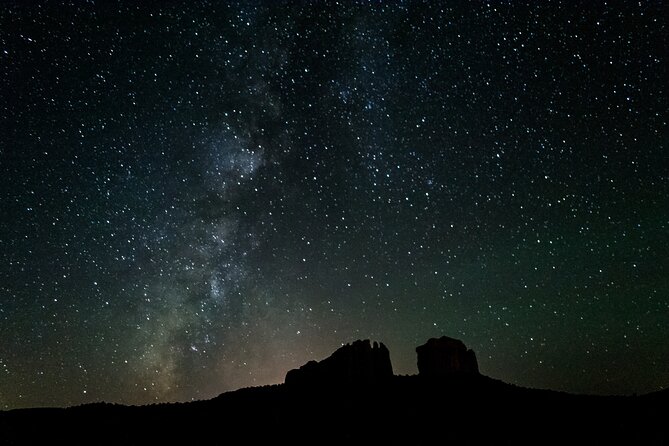Sedona Dark Sky Sunset & Night Hike With a Private Guide - Red rock views before the light disappears