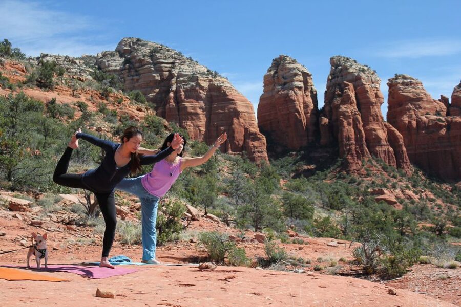 Sedona: Vortex Yoga Hiking Half-Day - The Walking Chocolate Meditation