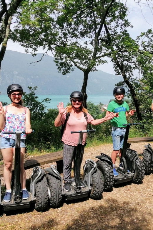 Segway hike 2h00 Aix les Bains between lake and forest - The downhill route, wetlands, and unusual local sights