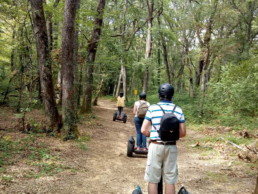 Segway hike 2h00 Aix les Bains between lake and forest - What the guide adds to the ride