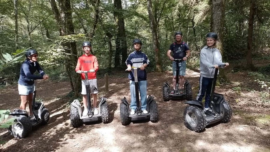Segway hike 2h00 Aix les Bains between lake and forest - Along Lake Bourget at the Petit Port