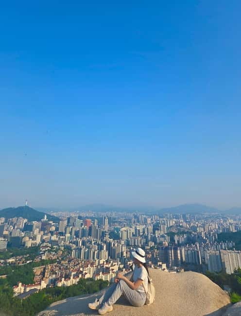 Seoul: Inwangsan Sunset Hike with Guide - Beombawi, or Tiger Rock, and the city below