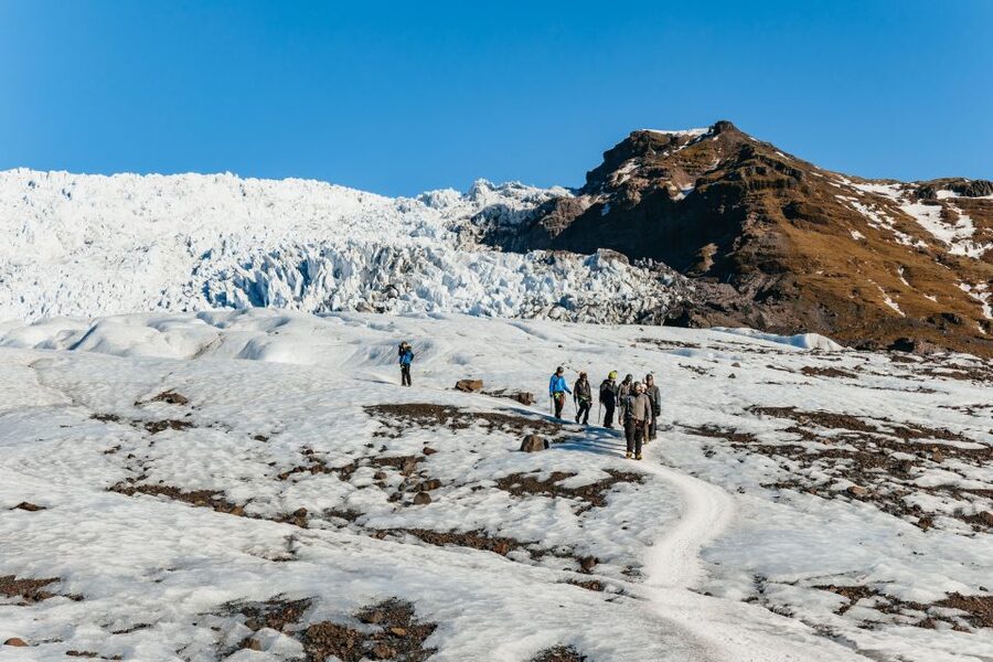 Skaftafell: Falljokull Glacier Easy Group Hike - What you see during the 1.5-hour glacier walk