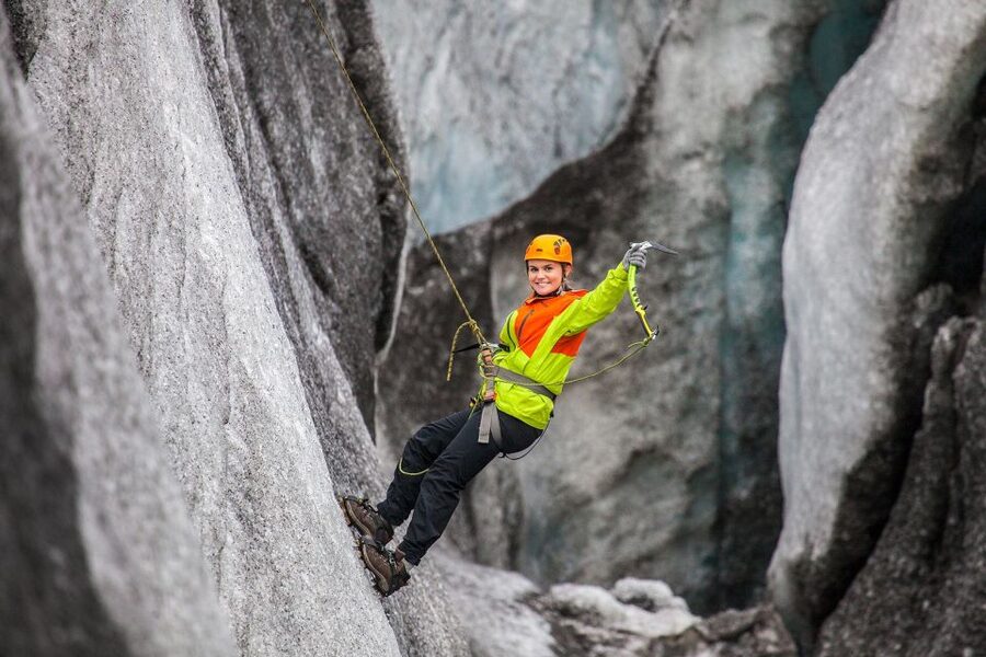Skaftafell: Glacier Hike and Ice Climbing Guided Experience - What you see while hiking across the glacier