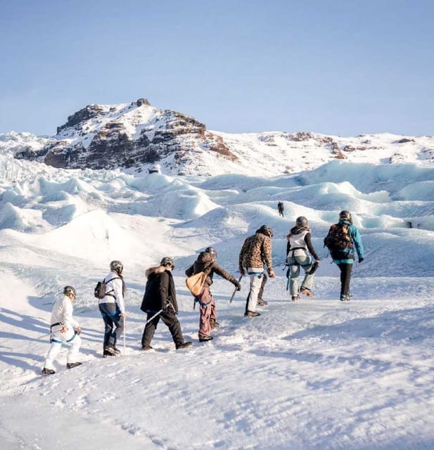 Skaftafell: Ice Cave Tour and Glacier Hike - The 15-minute ride and 20-minute approach