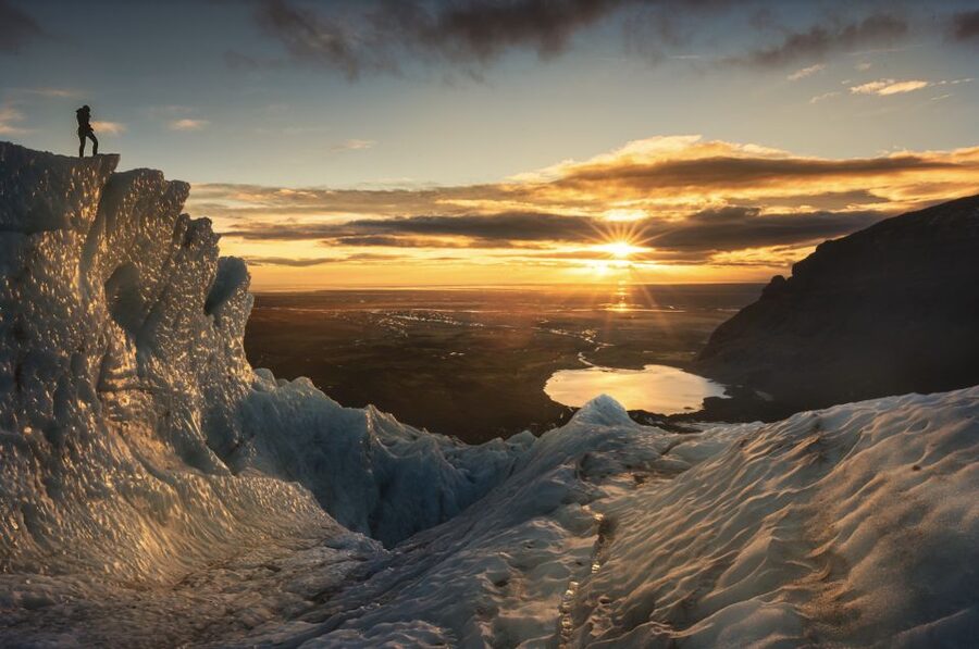 Skaftafell National Park: Falljokull Glacier Advanced Hike - How hard is the advanced hike?
