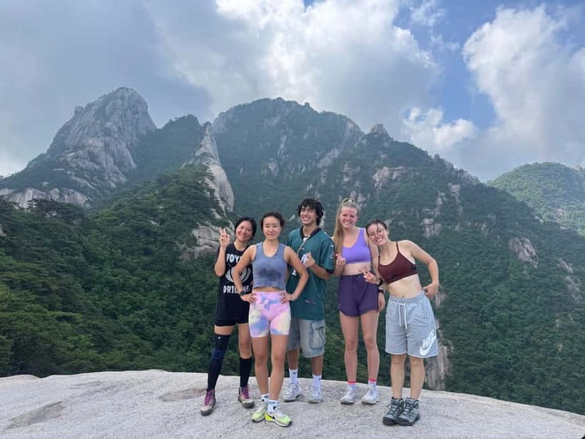 Small Group Hike on Mt. Bukhan’s Secret Paths & Local Lunch - A viewpoint, a valley, and a pause by the water