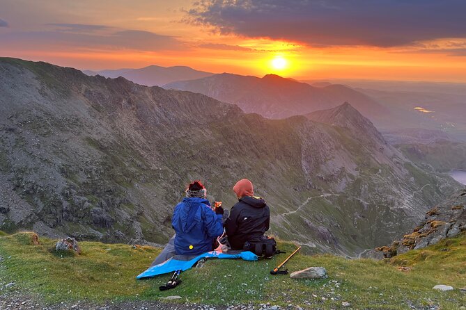 Snowdon Sunrise Hike - Reaching the summit around sunrise