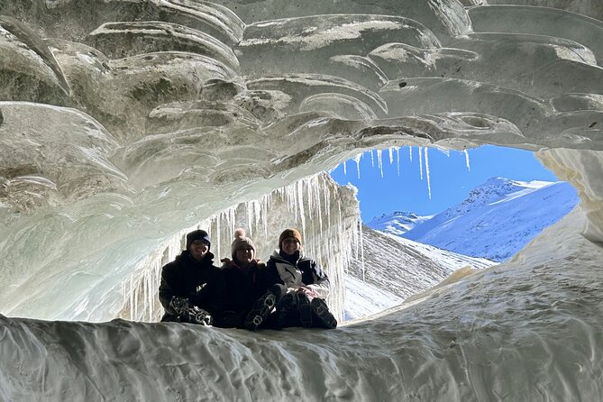 Snowshoe Hike to Castner Glacier Ice Cave - The Fairbanks pickup and long ride south