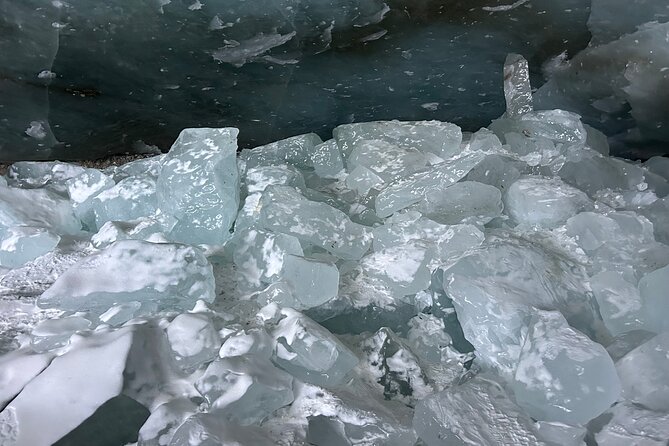 Snowshoe Hike to Castner Glacier Ice Cave - Delta Junction and the return drive