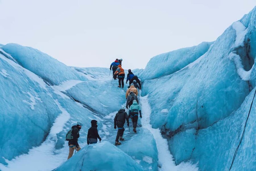 Sólheimajökull: Blue Ice Glacier Hike near Vík (Easy) - The guides are a major part of the value