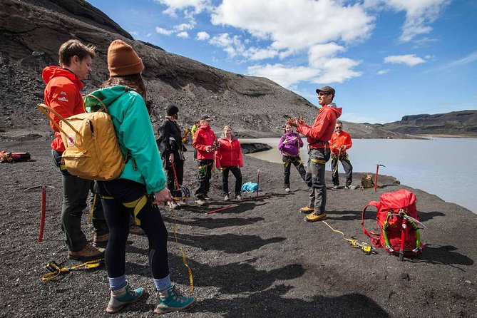 Sólheimajökull Glacier Hike – Adventure in a Small Group - About an hour among blue ice and crevasses