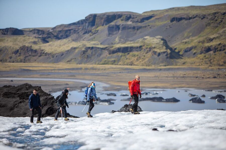 Sólheimajökull: Guided Glacier Hike - Walking onto Sólheimajökull for the first time